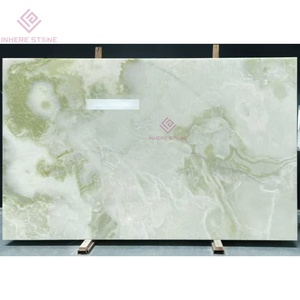 Dalles sculptées à la main en pierre naturelle d'onyx vert antique de luxe pour <span class=keywords><strong>des</strong></span> expositions sculpturales d'installations de galerie d'art - Product Image 3