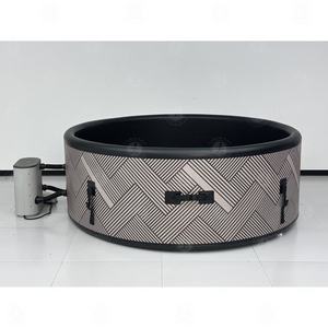 Grande baignoire <span class=keywords><strong>spa</strong></span> <span class=keywords><strong>gonflable</strong></span> <span class=keywords><strong>d</strong></span>'extérieur <span class=keywords><strong>pour</strong></span> jardin, bain à remous à température constante, baignoire de massage portable, piscine de trempage hivernale <span class=keywords><strong>pour</strong></span> la famille - Product Image 4
