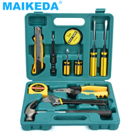 Workpro — coffret d'outils ménagers pratiques, réparation à la maison, boîte de 12 pièces
