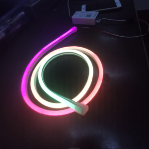 5 м неоновые огни 12 В 24 В мини 6x13 мм управление приложением пиксель RGB силиконовый светодиодный неоновый шланг умный веревочный свет - Product Image 4
