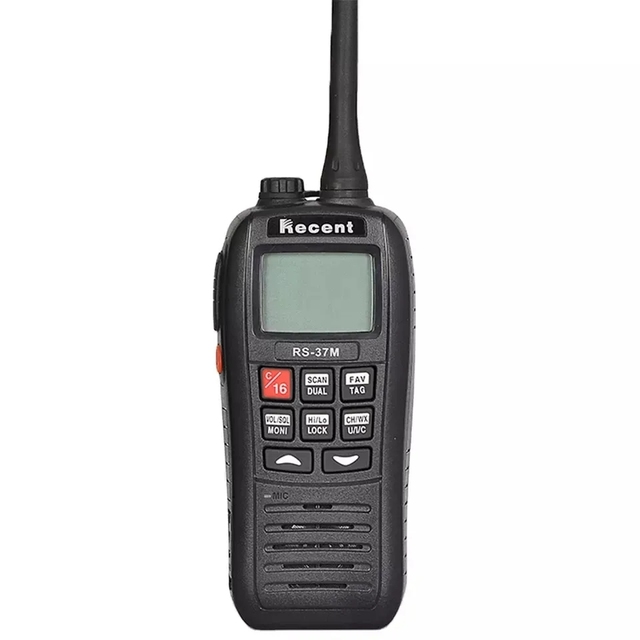Recent RS-37M Portable Waterproof VHF Marine Transceiver / IPX7 Float VHF Handheld Marine Radio RS-37M