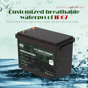 12.8v + חבילת סוללת ליתיום 4s1p lifepo4 עם תיבת bms עבור מערכת סולארית Rv כוח הים 3584wh - Product Image 2