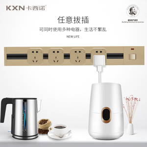 Enchufe de Pared Eléctrico de Aluminio <span class=keywords><strong>EUROB</strong></span> KSLY-P2 Estándar del Reino Unido 32A con Puertos USB-A y USB-C, Fácil Instalación, Adaptador de Riel Multi-Smart - Product Image 2