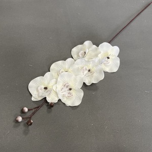 TCF HDL002 fleurs d'orchidées <span class=keywords><strong>dendrobium</strong></span> de haute qualité, 6 têtes en soie artificielle pour mariage et décoration - Product Image 3