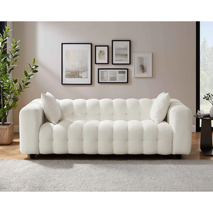 Canapé d'angle <span class=keywords><strong>réversible</strong></span> moderne et minimaliste en tissu éponge pour salon - Product Image 4