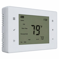 Termostato WiFi per il controllo climatico 24V AC, controller per pompa di calore multistadio con app Tuya e programmazione settimanale per HVAC residenziale