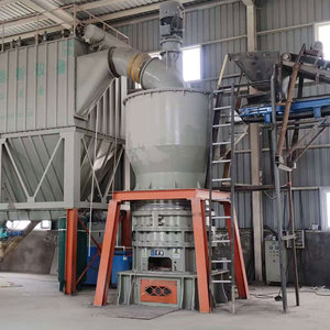 เครื่องบดแบบดรัมแนวตั้ง UNIQUEMAC พร้อมมอเตอร์ AC กำลังการผลิตสูง สำหรับหินปูน ควอตซ์ ทราย แคลเซียมคาร์บอเนต ผงละเอียดพิเศษ - Product Image 1