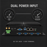PC Industrial YCT con 6 Puertos COM RS232 RS422 RS485, Doble LAN Gigabit, Sin Ventilador, Computadora Integrada con CPU Core I3/i5/i7, 8/16GB RAM para Aplicaciones de Agua