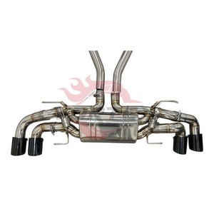 Vortex Factory Stainless Steel Exhaust <b>Kit</b> For Alfa Romeo Giulia 2.9 510CV Adjustable Valve Direct Fit Racing Catback Muffler - Product Image 6