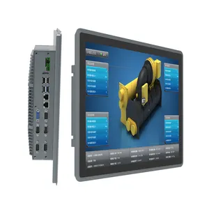 15 Inch 2000nits Ip65 Lcd Industrial Pc Rs485 Rs232 Industrial Flat Panel Touch Screen All In 1 PC