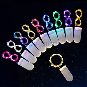 CR2032 Button Battery Operated Mini Copper Wire LED Fairy 1M 10Leds 2M 20Leds 3M 30Leds LED Cooper String Light