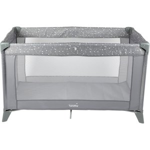 Lettino da viaggio Tataway Happy Star grigio - Product Image 1