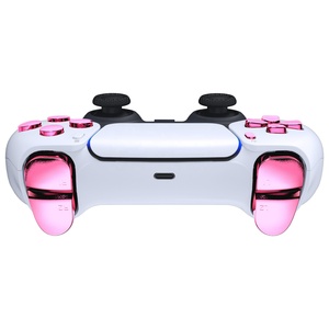 Mango <span class=keywords><strong>L1R1</strong></span> L2 R2 disparador de botón Juego de botones completos eXtremeRate Kits de botones cromados de repuesto para controlador PS5 - Product Image 6