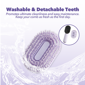 Draagbare Trillende Elektrische Hoofdhuid Massageapparaat Borstel-Haar-Voedende Hoofdhuid Massage Tool - Product Image 2