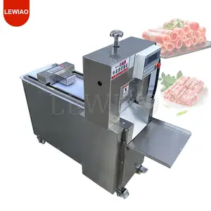 Can Cut All Kinds of Rolls Sheet Meat Lamb Slicer Electric Beef Meatloaf Freeze Meat Cutting Machine