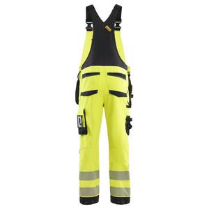 BLAKLADER - 262616483399C60 Salopette à bretelles haute visibilité extensible dans les 4 sens Jaune haute visibilité/Noir-EAN 7330509930212 HI-VIS WORKWEAR - Product Image 2