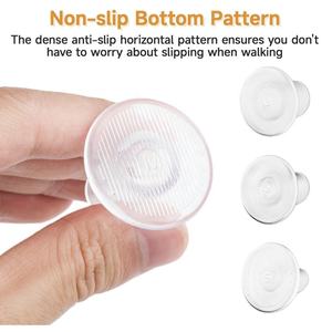 Protectores de tacón de aguja antideslizantes y reductores de ruido para bodas - Product Image 3