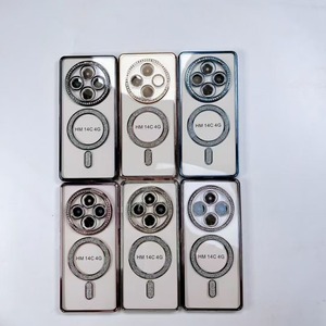 Baili nhà máy ống kính phổ biến khung kim cương long lanh từ mạ điện TPU điện thoại thông minh bảo vệ trường hợp đối với Redmi A3 13C 14C 4G - Product Image 6