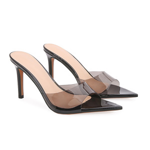 Colección Verano 2025 Guangdong Huizhou Moda Europea Americana Sandalias de Tacón Fino con Punta Abierta y Plataforma Alta para Exteriores - Product Image 3