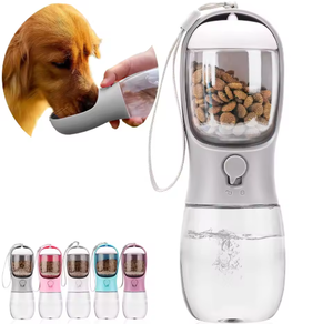 Fontaine à eau portable pliable pour chien, écologique, en plastique, avec filtre, pour l'intérieur et l'extérieur - Product Image 1