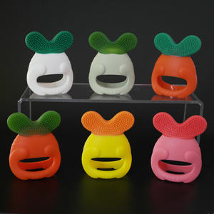 Núm Vú Giả Trẻ Em LSR Cấp Thực Phẩm Núm Vú Giả Trẻ Em Bằng Cao Su Silicon Không BPA Chất Lượng Cao Đồ Chơi Vui Nhộn Núm Vú Giả Chất Liệu Mềm Để Nhai Răng Hàm - Product Image 1