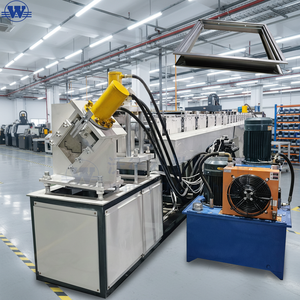 Machine de formage de profilés en acier Wadley China à grande vitesse pour la fabrication de cadres de portes métalliques - Product Image 1