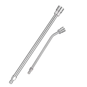 Stainless Steel High <b>Pressure</b> <b>Sprayer</b> Extension Rod 1/4 Quick Connect 4000psi Cleaning Machine Spray Gun Pipe - Product Image 1