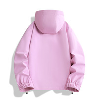 Nouvelle veste bomber style couple, best-seller automne, unisexe, extérieur, trois couches, imperméable, coupe-vent, respirante, avec capuche