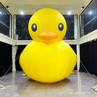 Mascotte gonflable personnalisée en forme de canard, mascotte gonflable publicitaire, décoration gonflable extérieure en forme d'animal