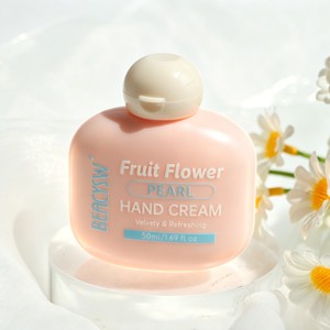 Crema <span class=keywords><strong>de</strong></span> Manos con Aroma a Frutas y <span class=keywords><strong>Flores</strong></span> con Manzana, Mango y Perla: Ilumina las Manos Opacas, Protección Antioxidante |   Fabricante Personalizado - Product Image 2