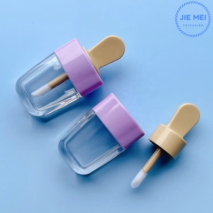 JIE MEI Stock Ice Cream เปล่าเปล่าลิปกลอส,เครื่องสำอาง DIY น่ารักหลอดลิปเคลือบขวดสำหรับเด็ก - Product Image 3