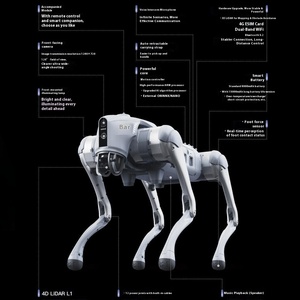 Yutree Intelligente Commerciële Plastic Robot Hond met OLED Display Spraakbesturing IOS OS Privé Mould Gemaakt in China - Product Image 3