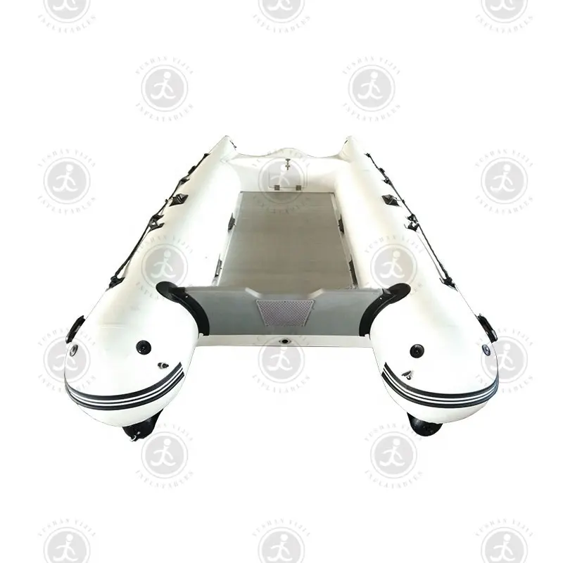 2person Inflatable Boats Ce Pvc Hull Material Inflatable Speed Cat Catamaran Inflatable Boat sale by factory price