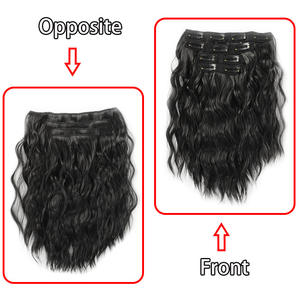 Extensiones de Cabello Sintético para Mujer Ex83, 12 Pulgadas, Ondulado, 180% de Densidad, Fibra Kanekalon, Resistente a Altas Temperaturas - Product Image 3