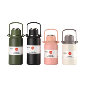 Customized Oem Stainless Steel <b>Flask</b> Termos Water <b>Bottle</b> Classic 1.2 Liter Hot And Cool With Handle - Product Image 1