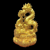 4K 3D dicetak Resin Ox patung lilin merah buta kotak boneka patung baja nirkarat hewan patung untuk hadiah & kerajinan perhiasan