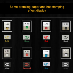 Mục Đích Chung In Ấn Kim Loại Màu Chuyển Nhiệt Cán Nóng Dập Lá - Product Image 2