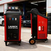 LAUNCH Value 500 Plus R134a/R1234YF Machine de récupération et de remplissage de réfrigérant pour climatisation automobile, Machine d'échange de gaz AC Launch