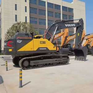 Excavatrice Volvo EC380 de 39 tonnes utilisée en usine en bon état avec des composants de base PLC prêts à être vendus à des prix abordables - Product Image 1