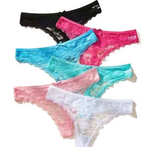 Tangas <span class=keywords><strong>de</strong></span> malla <span class=keywords><strong>de</strong></span> algodón transparentes para mujer, lencería sexy, ropa interior femenina <span class=keywords><strong>de</strong></span> cintura baja, bragas sin costuras. - Product Image 1