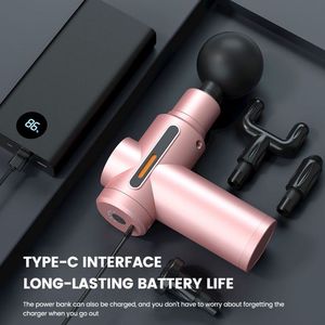 इलेक्ट्रॉनिक मसाज गन हैंडहेल्ड डीप टिश्यू पर्कशन मसल मसाज गन मसल स्टिमुलेटर वाइब्रेटर मसाज गन सेक्स टॉयज डिल्डो - Product Image 3