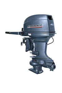 Premier Marine Engine 40HP <strong>Jet</strong> <strong>Drive</strong> <strong>Outboard</strong> | Rugged 2-Stroke Boat Motor for Shallow Fishing Boats - Product Image 4