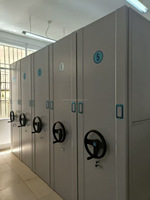 HY Métal Mobile Compacteur Armoire De Rangement Système Compact Archives Rack Cadre Dense Rayonnage