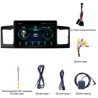Unit Navigasi Mobil Pintar Android Dengan Kamera Mundur, Stereo Mobil Untuk Toyota Corolla EX & BYD F3 2007-2019