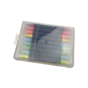 Ensemble de 12, 18, 24, 100 couleurs de marqueurs à double pointe personnalisés pour le dessin, la peinture et l'aquarelle, pour adultes et enfants - Product Image 1