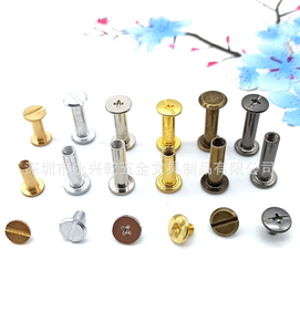 8mm I-Beam plástico Snap Ring Ledger sujetador papelería Snap con madre remache tornillo archivo sujetador - Product Image 5