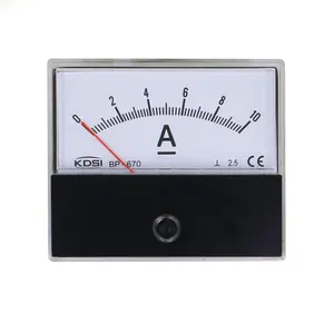 New Hot Sale Smart BP-670 DC10A direct dc analog amp current panel meters for ultrasonic machines