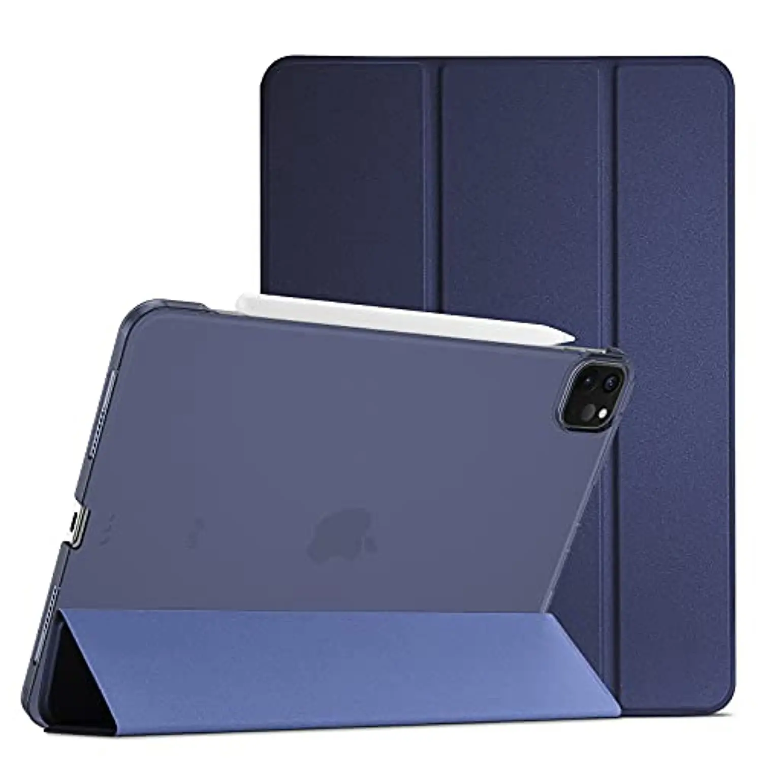 Tablet Case 10.2 Trifold PU Leather Protective Shell Shockproof Folding Tablet Cover For iPad Air 4 5 Mini 6 Pro 11 10.9