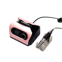Lime à ongles électrique professionnelle de qualité certifiée, portable, rechargeable, machine de manucure et pédicure, embout de perçage acrylique, polisseuse à ongles