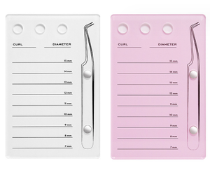 Acrylic Eyelash Tile Tray Organizer Magnetic Lash Extension Storage <b>Bracket</b> with Tweezer Slot - Product Image 4